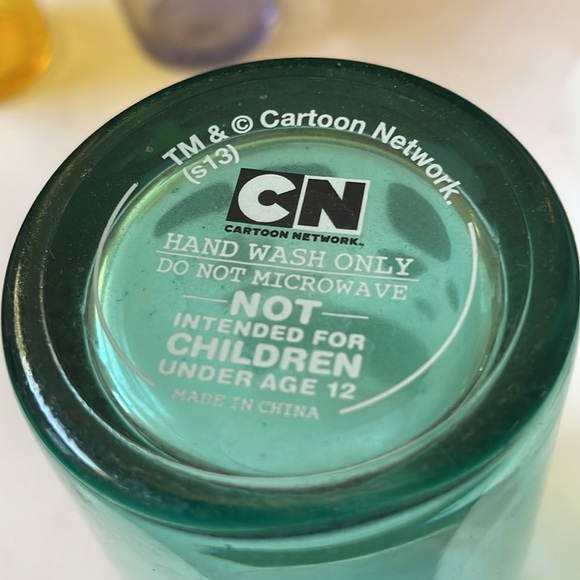 Cartoon Network Adventure time character faces Glassware set of 4 pint glasses - Picture 6 of 9